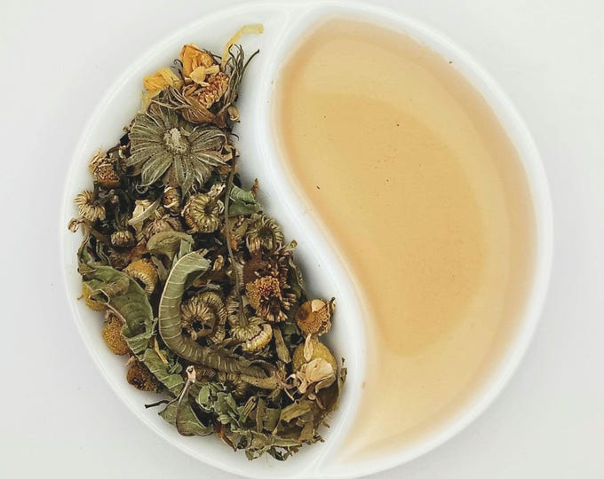 GOLDEN TOWER TEA: A bright floral blend inspired by Rapunzel's golden hair