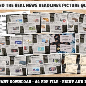 Fake News (Powerpoint and Printable)