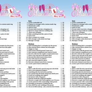 Scavenger Hunt Bachelorette/Hen Party