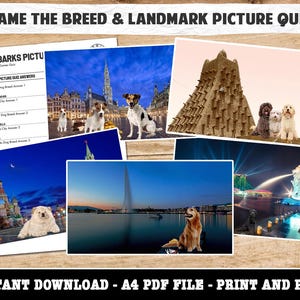 Land Barks Funny Quiz (Powerpoint and Printable)