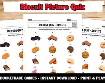 Enkelt kex-bildquiz