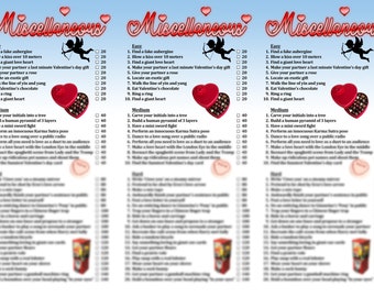 Printable Valentine's Scavenger Hunt Game