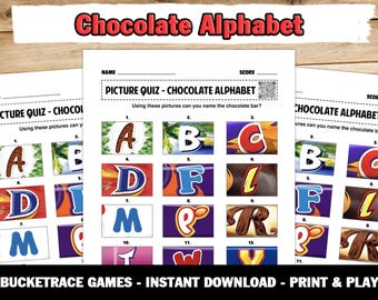 Chocolate Alphabet Quiz
