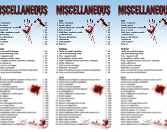 Juego de búsqueda del tesoro de Halloween imprimible
