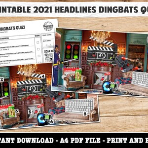 Printable 2021 Dingbats Quiz