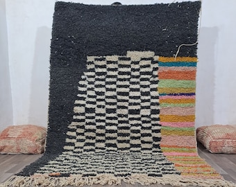 Colorful Moroccan Rug - Soft Handwoven Berber Wool
