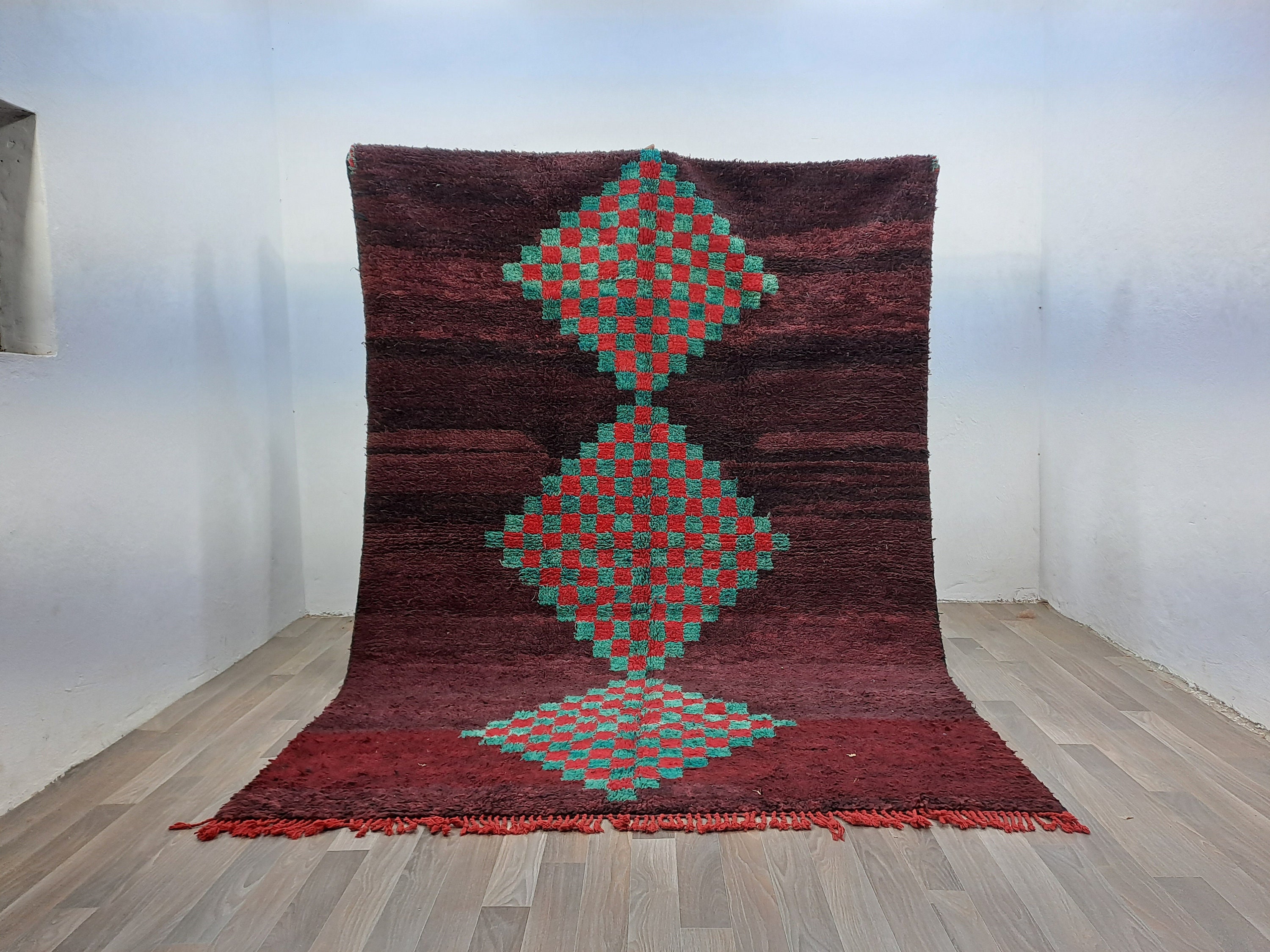 Tapis Berbère vintage de Zayane - Secret Berbere