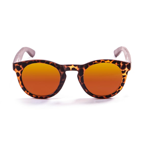 OCEAN SAN FRANCISCO Wood Sunglasses Fashion Polarized Round Bamboo