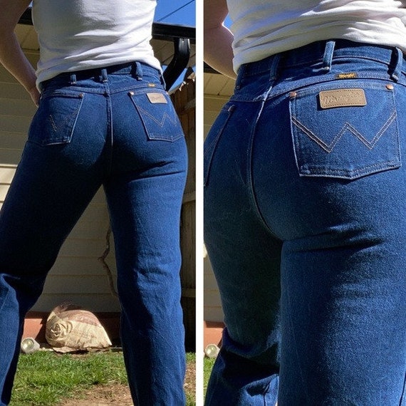 Vintage Wrangler Dark Wash High Waist 