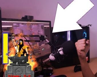 Mortal Kombat Stream Boss Overlay for Twitch / YouTube / Kick