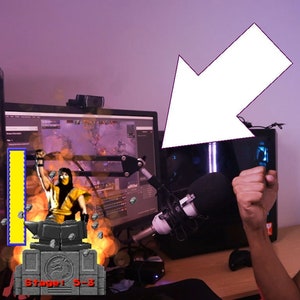 Mortal Kombat Stream Boss Overlay for Twitch / YouTube / Kick