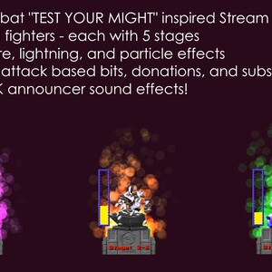 Mortal Kombat Stream Boss Overlay for Twitch / Youtube / Kick - Etsy