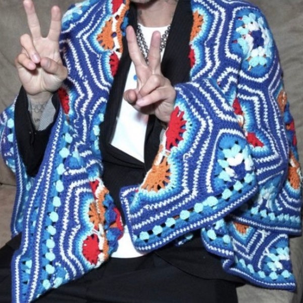 Justin Bieber Afghan Etsy