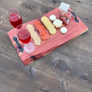 Solid Wood Cedar Charcuterie Board