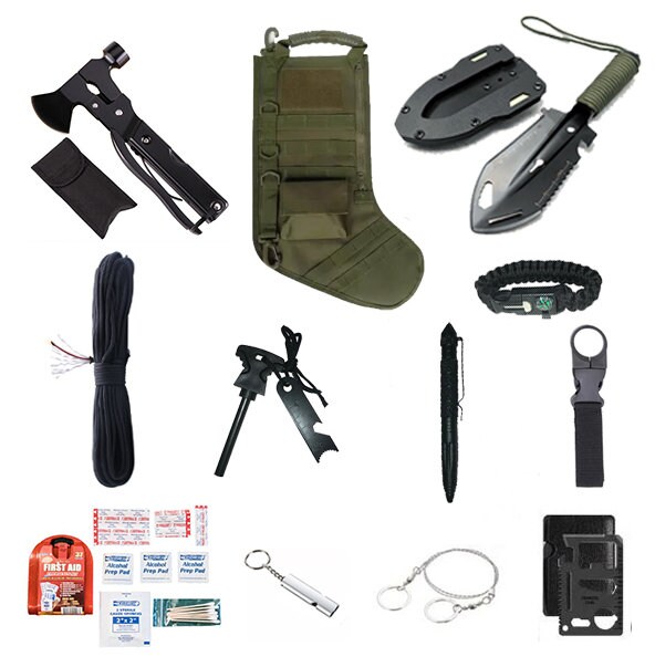Prefilled Tactical Stocking Multi-tool Axe Stocking Tactical - Etsy