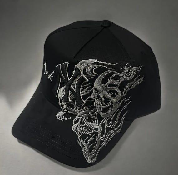 New York Skull Dandy Hat - Etsy