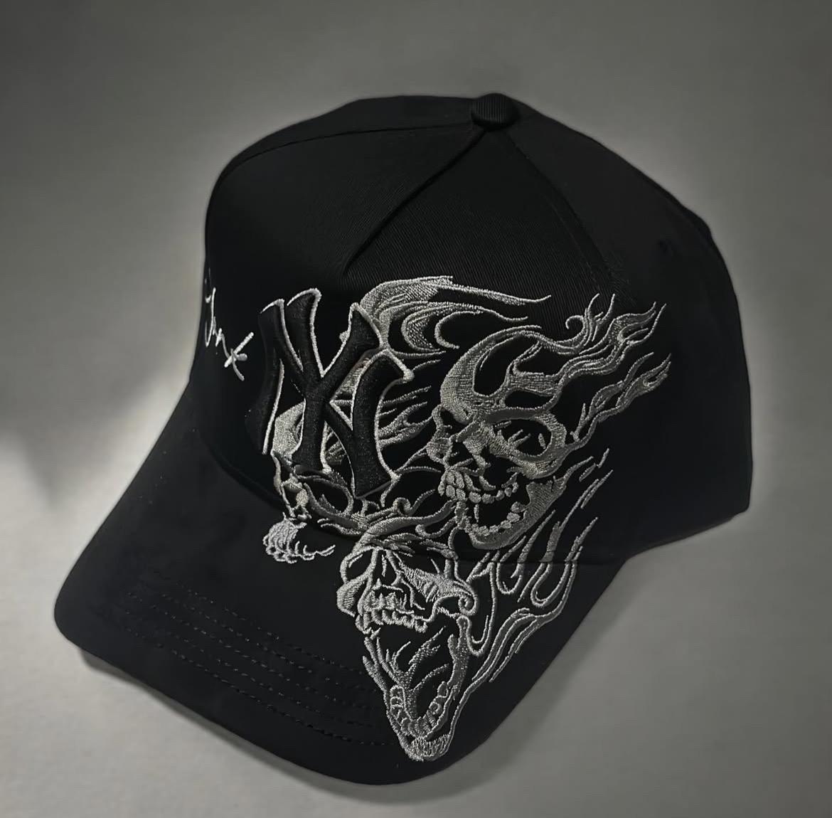 New York Skull Dandy Hat - Etsy