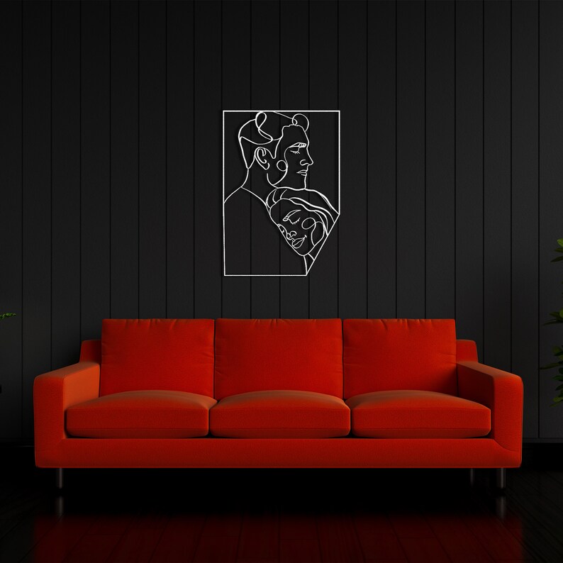 Couple Metal Wall Art Metal Wall Decor Bathroom Wall Art Etsy