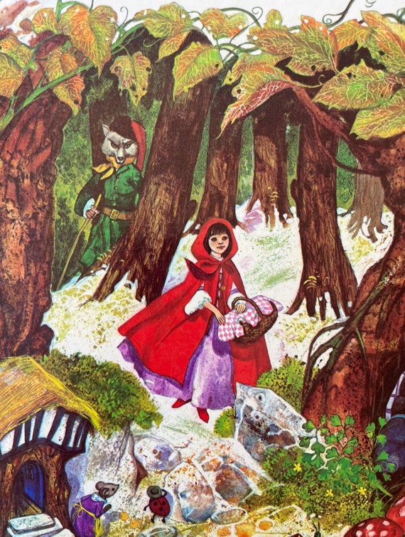 Red Riding Hood by Brothers Grimm Hardcover 1972 -