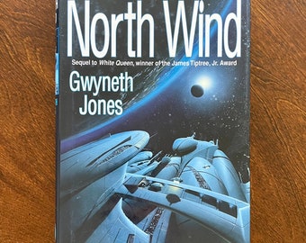 North Wind / di Gwyneth Jones, copertina rigida con giacca antipolvere, 1996 First Tor Edition / Libro di fantascienza vintage
