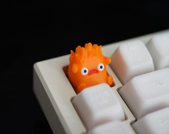 Fiyah Artisan Keycap: Howl's Moving Castle, Calcifer - Cherry MX | Hall Effect