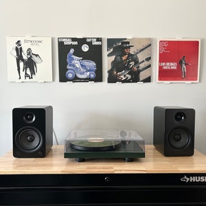 Adjustable Record Mount 2.0: Album Cover Wall Display
