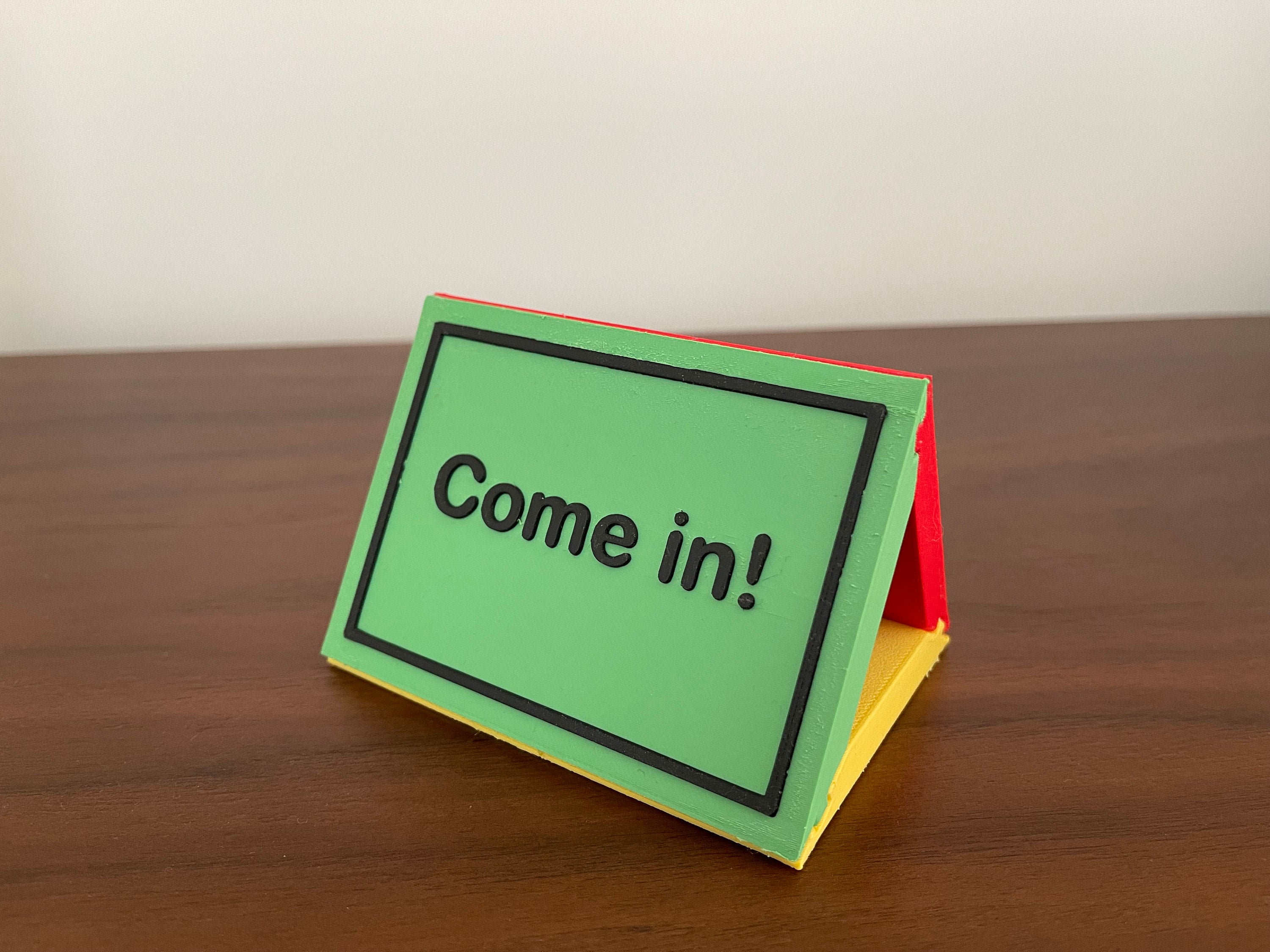 Ultimate FocusMaster Desk Sign: The Traffic Light for Your Productivity