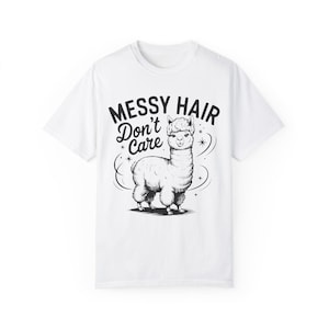 Funny Alpaca T-Shirt, Llama Graphic Tee, Humorous Animal Top, Cute Alpaca Shirt, Alpaca Lover Gift, Unisex Clothing