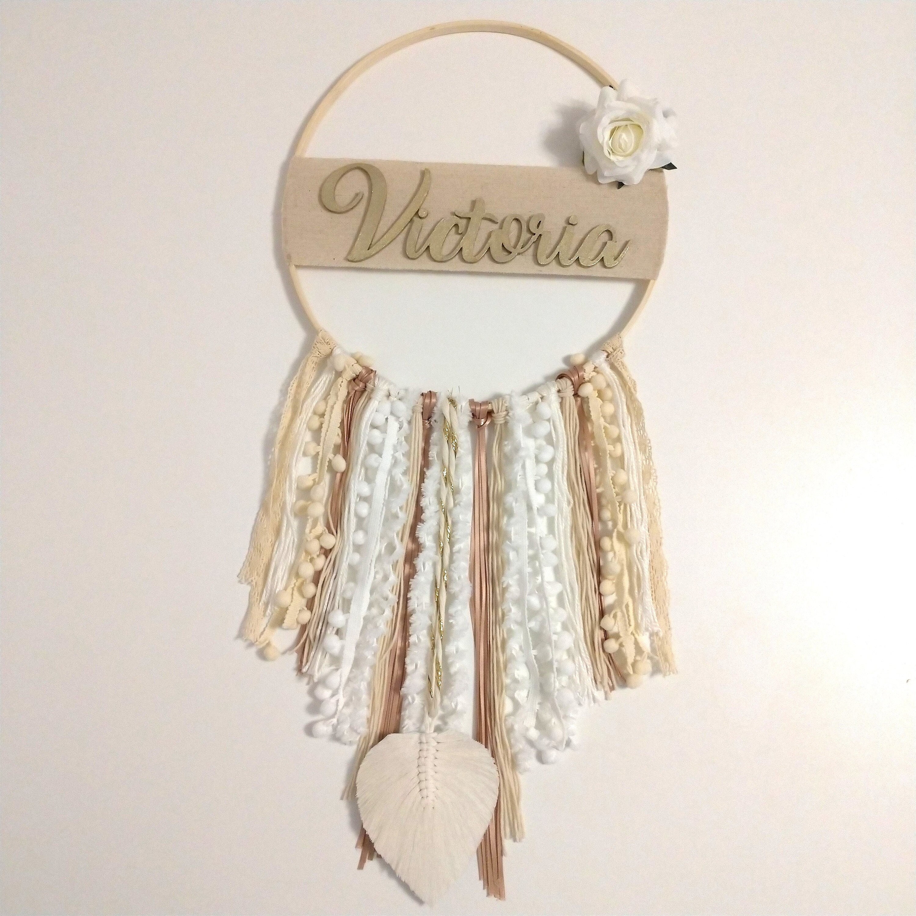 Attrape-Rêve avec Plume en Macramé