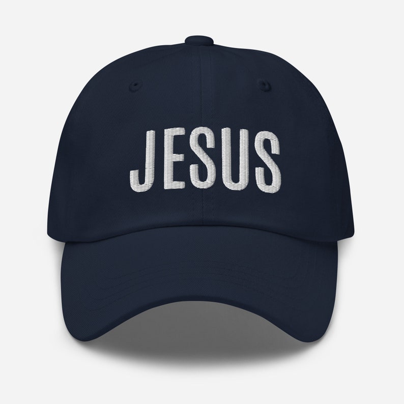 Jesus Embroidered Hat Sunday God Christian Hat Easter Etsy