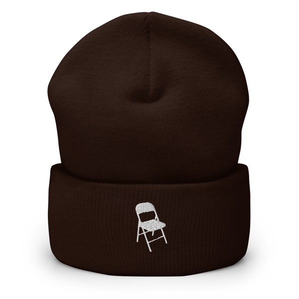 Embroidered folding chair hat | Alabama brawl | Montgomery | dock fight | 2023 | sweet tea party | funny | humor