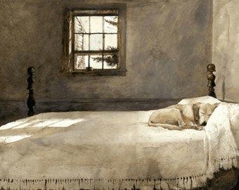 Print - Master Bedroom by Andrew Wyeth