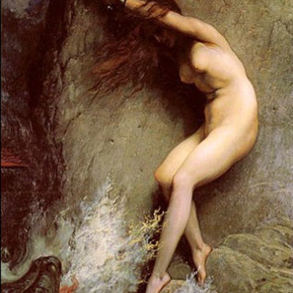 Print - Andromeda by Gustave Dore