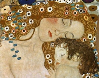 Gustav Klimt Mother - Etsy