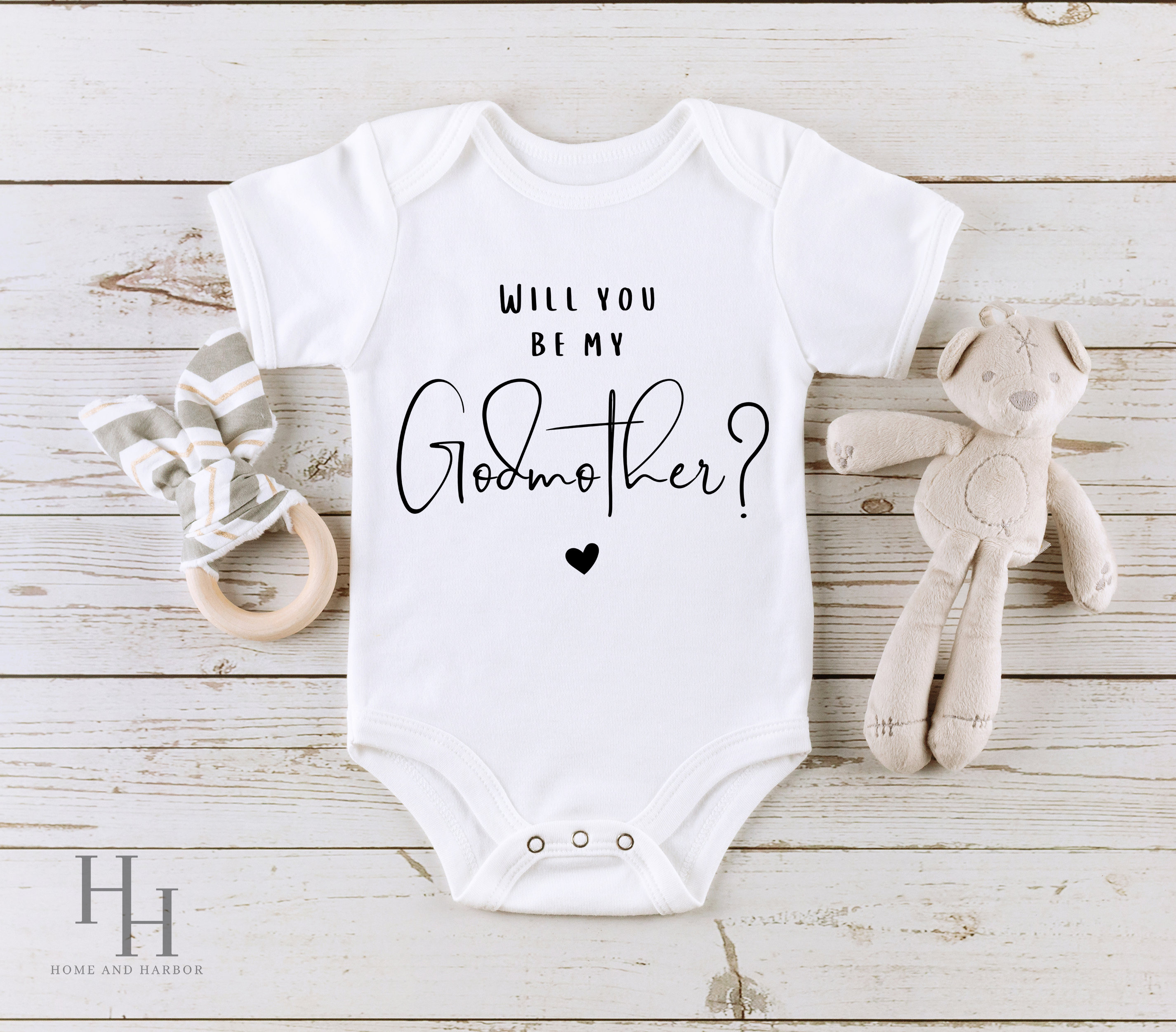 Godmother onesie for baby girl 2025