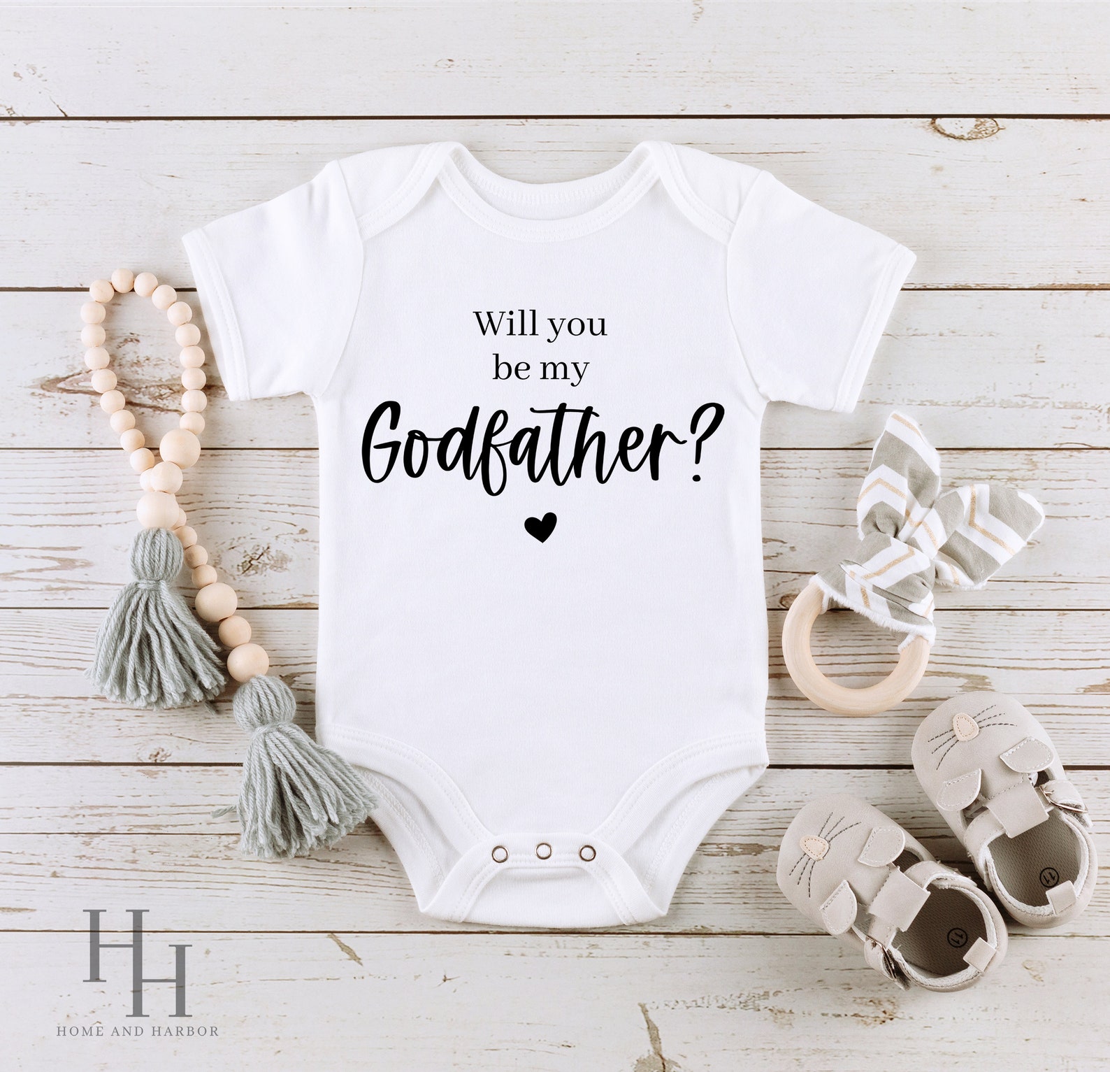 Will You Be My Godfather Baby Onesie Baby Godfather Onesie - Etsy Australia