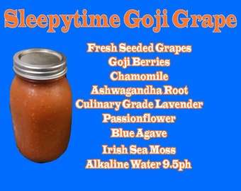 Sleepytime Goji Grape Sea Moss Gel