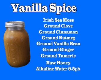 Vanilla Spice Sea Moss Gel