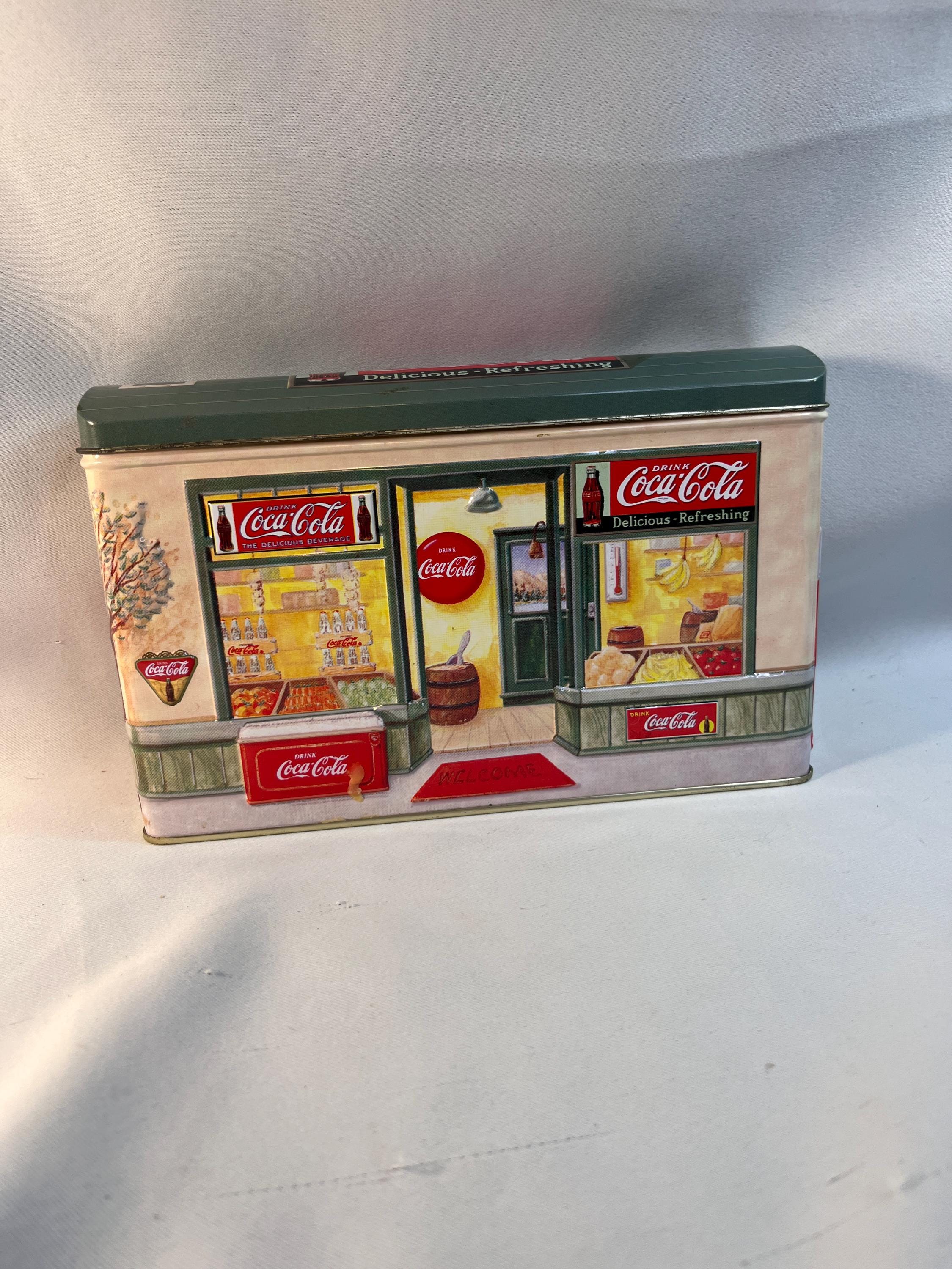 Vintage Cocacola Storage Box - Etsy