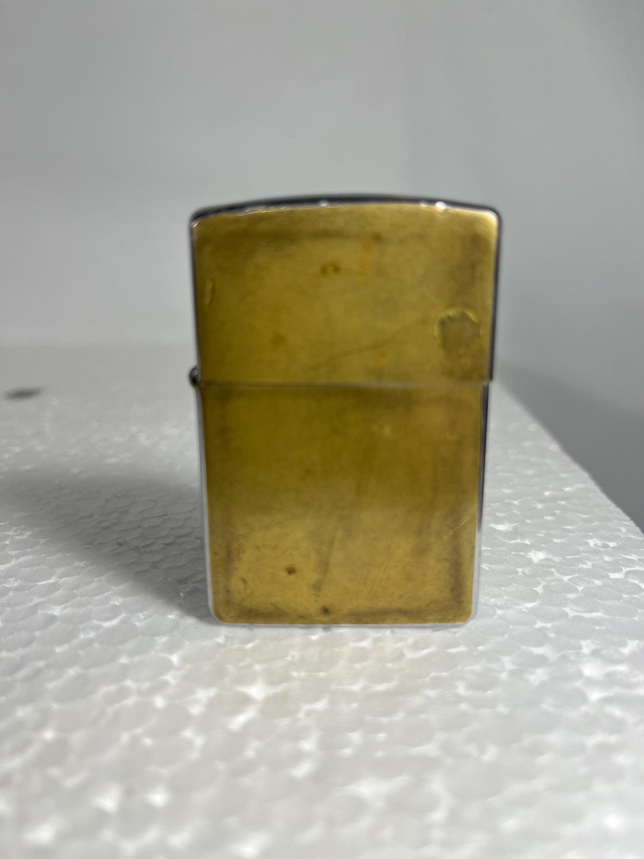 Vintage 1993 Zippo “john” Solid Brass Lighter – Authentic Zippo