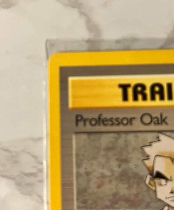 1999 Professor Oak Pokémon Card – Base Set, Never Played - Etsy