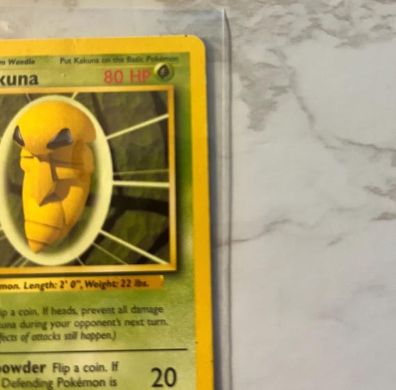1999 Pokemon Kakuna Card Base Set, Never Played - Etsy 1999 Pokemon Kakuna Card Base Set, Never Played - Etsy