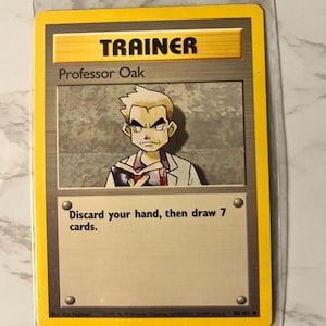 professor oak pokemon card price Imposter - Celebrations: Classic Collection [HOLO] Listed cards may have imperfections. Professor Oak's Hint XY Evolutions