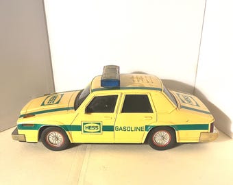 Vintage 1977  Hess Gasoline Police Car Toy – Battery Operated Collector Vehicle