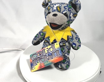 Black Peter Limited Edition Grateful Dead Bean Bear Collectible by
