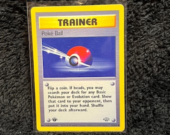 2000 Poké Ball Trainer – 1st Edition Jungle Set WOTC