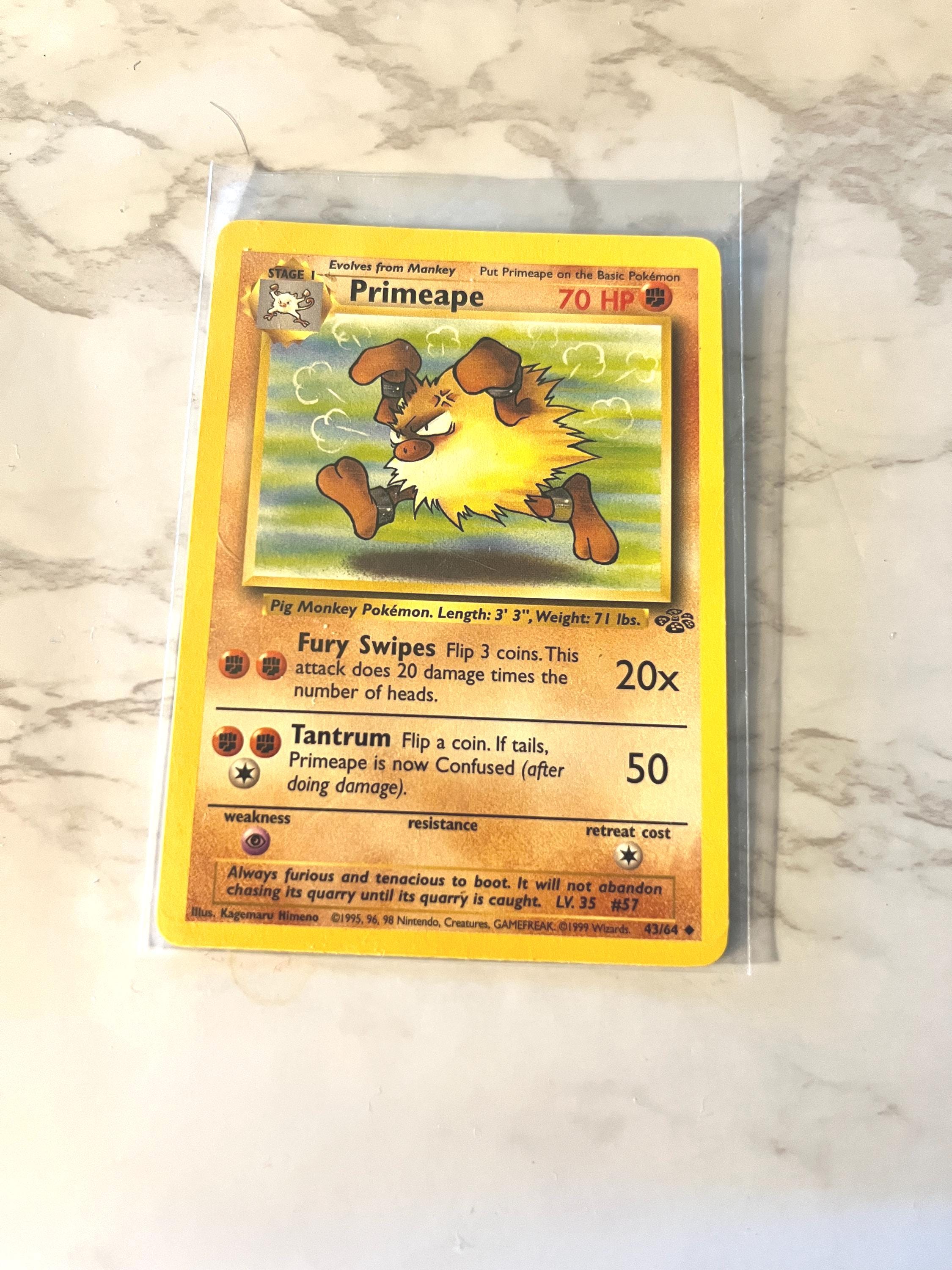 1995 primeape pokemon card Primeape