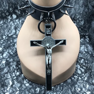 Schwarze “ Sacrifice 2 “ Gothic Emo Grunge Punk Choker Halsband