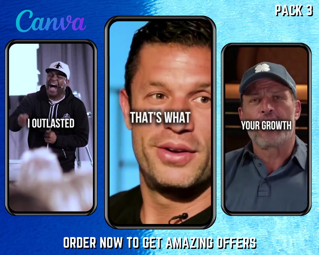 100 Motivational Reels/shorts for Instagram Youtube Tiktok Canva