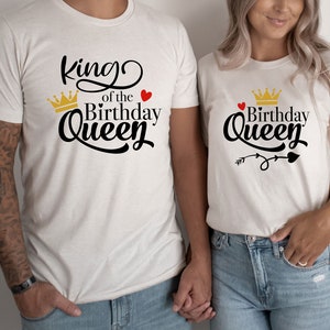Birthday Queen Shirt, King Of The Birthday Queen, Son Of The Birthday Queen, Mom Of The Birthday Queen, Dad Of The Birthday Queen